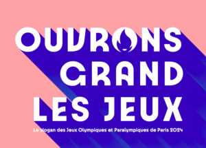 Le logo officiel des Jeux Olympiques et Paralympiques Paris 2024