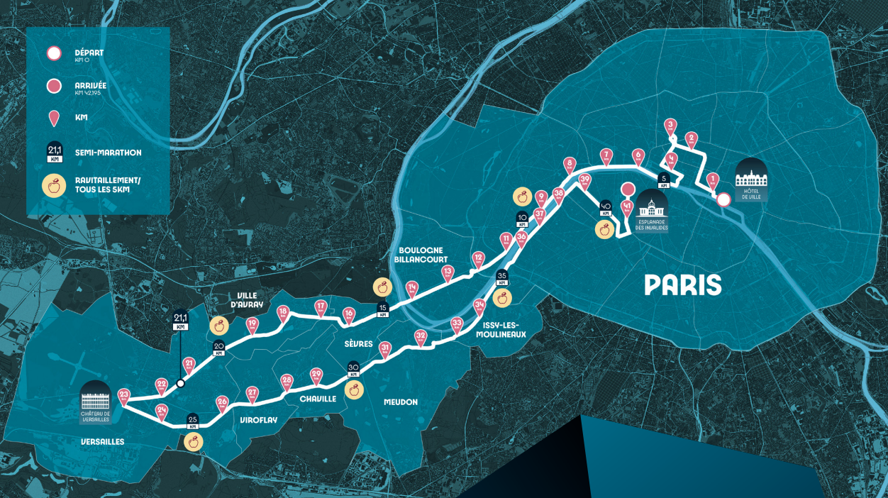 OLBIA Conseil Paris 2024 dévoile le parcours du marathon olympique et
